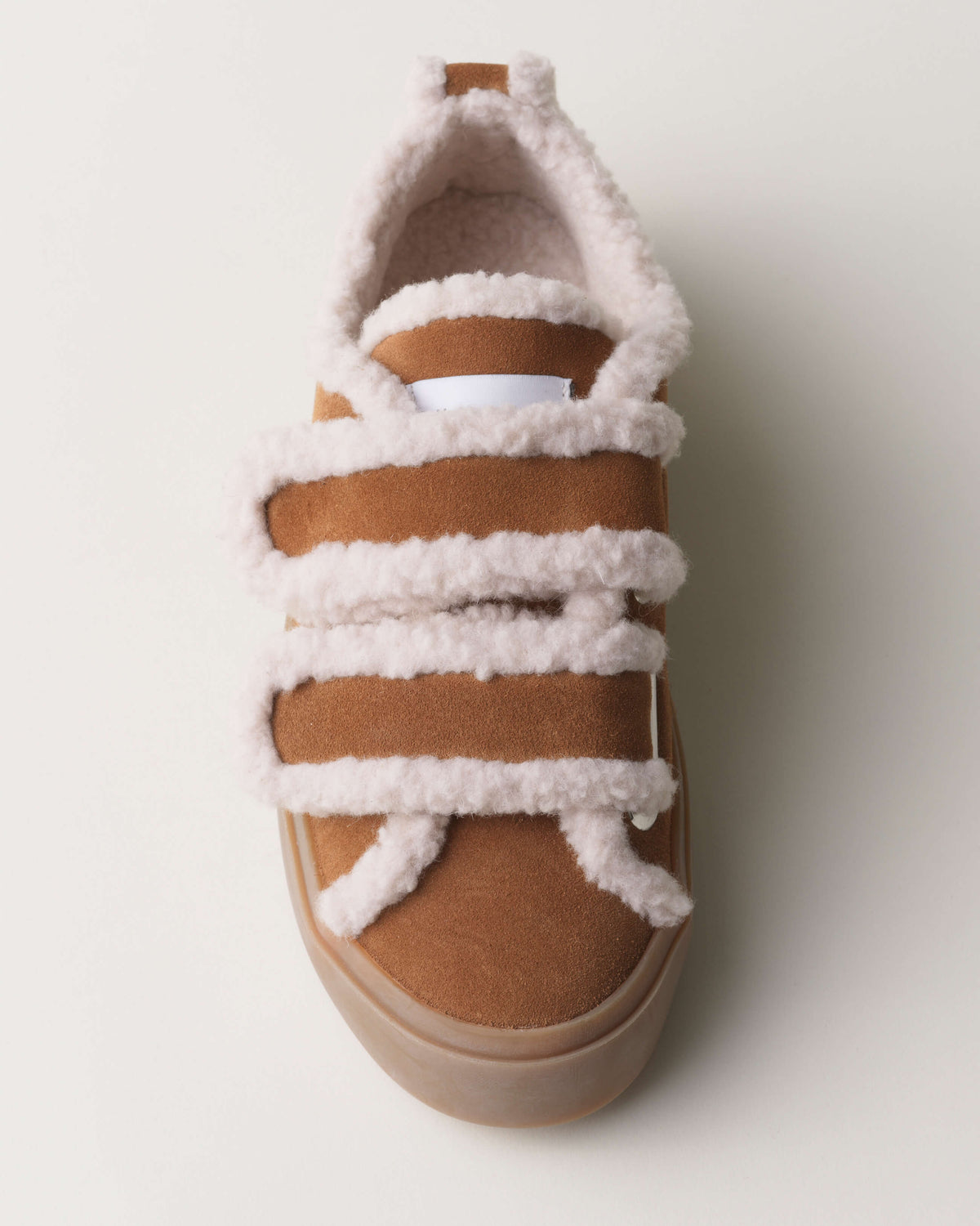 INUIKII Shearling Low Velcro damesko