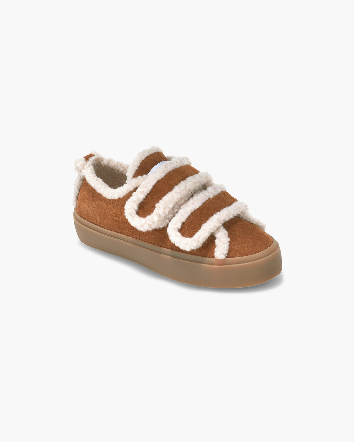 INUIKII Shearling Low Velcro damesko