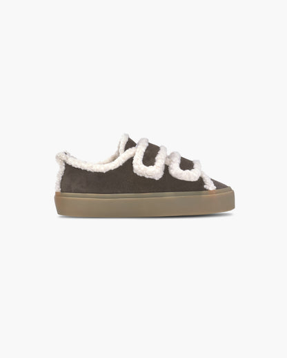 INUIKII Shearling Low Velcro damesko
