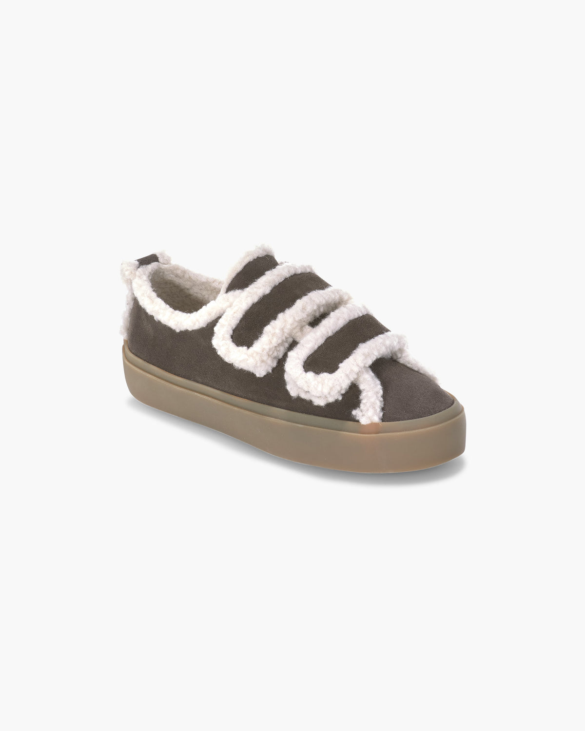 INUIKII Shearling Low Velcro damesko