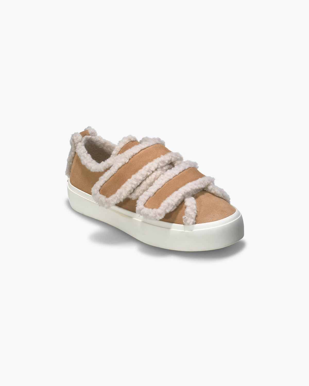 INUIKII Shearling Low Velcro damesko