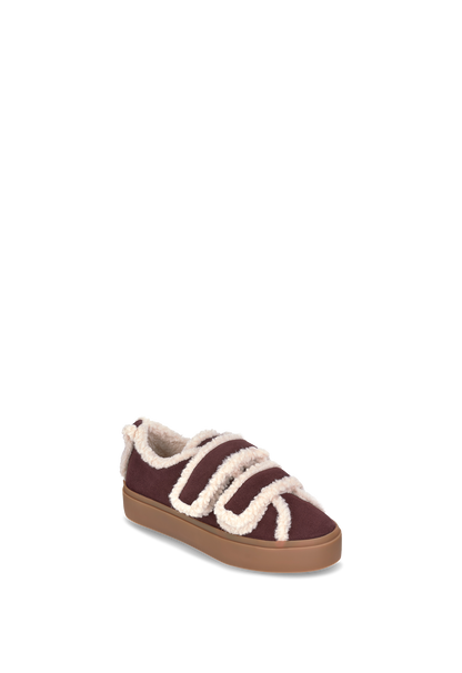 INUIKII Shearling Low Velcro damesko