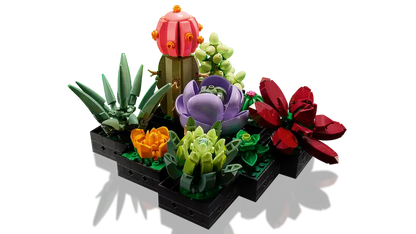 LEGO® Botanicals Sukkulenter 10309 – Utstillingssett for Voksne