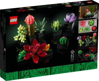 LEGO® Botanicals Sukkulenter 10309 – Utstillingssett for Voksne