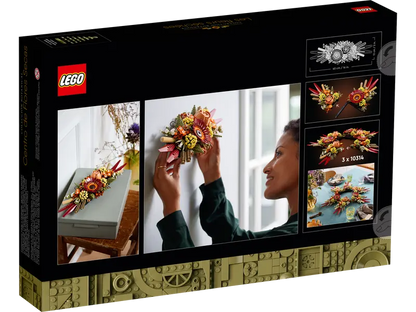 LEGO® Icons Tørket Blomsterdekorasjon 10314 – Utstillingsmodell