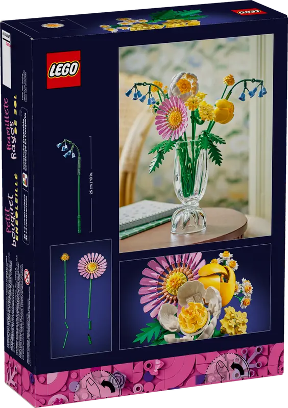 LEGO® Botanicals Liten Solskinnsbukett 10347 – Byggesett