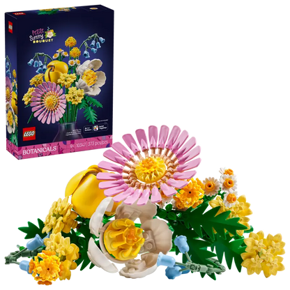 LEGO® Botanicals Liten Solskinnsbukett 10347 – Byggesett