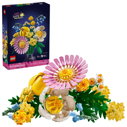 LEGO® Botanicals Liten Solskinnsbukett 10347 – Byggesett