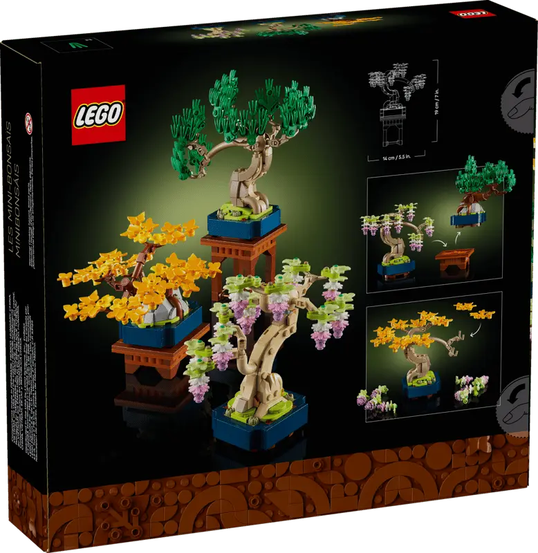 LEGO® Botanicals Mini-bonsaitre 10373 – Zen-inspirert Byggesett