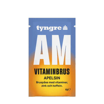 Tyngre Vitaminer og elektrolytter – variant Brus AM – enkeltporsjon ( 4g)