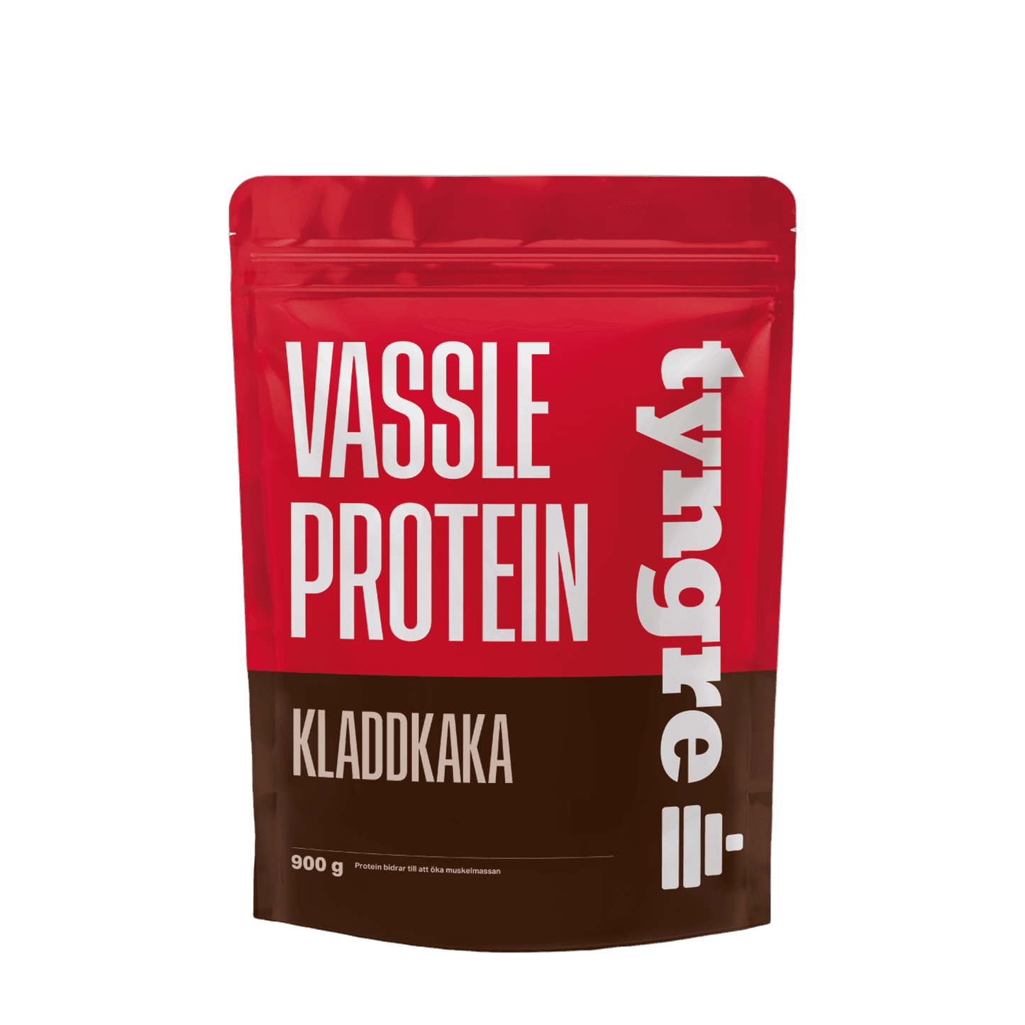Tyngre Myseprotein – sjokolade og dessert – variant Kladdkake (900g)