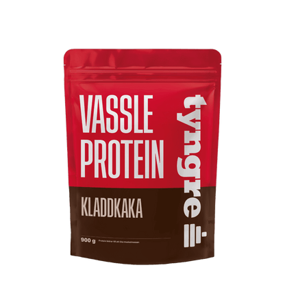 Tyngre Myseprotein – sjokolade og dessert – variant Kladdkake (900g)