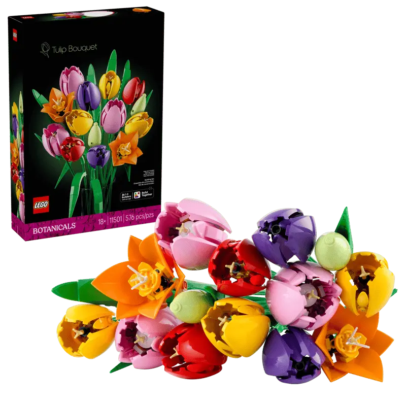 LEGO® Botanicals Tulipanbukett 11501 – Fargerikt Byggesett