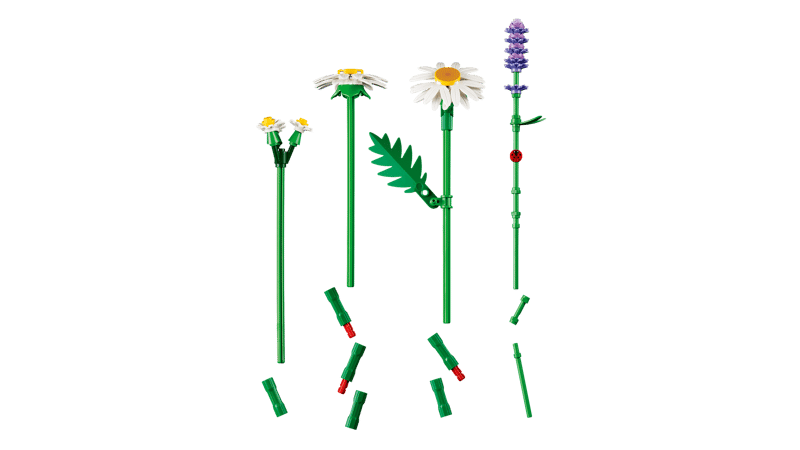 LEGO® Botanicals Prestekrager 11508 – Sjarmerende Blomstersett