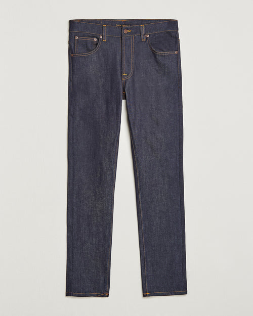 Nudie Jeans Lean Dean Jeans – Dry 16 Dips – størrelse W36, lengde L34