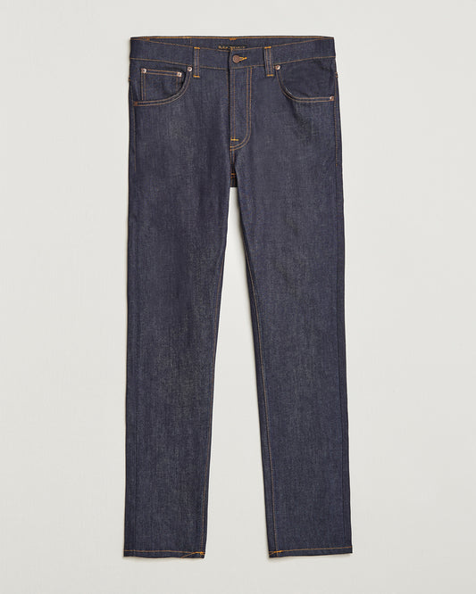 Nudie Jeans Lean Dean Jeans – Dry 16 Dips – størrelse W36, lengde L34