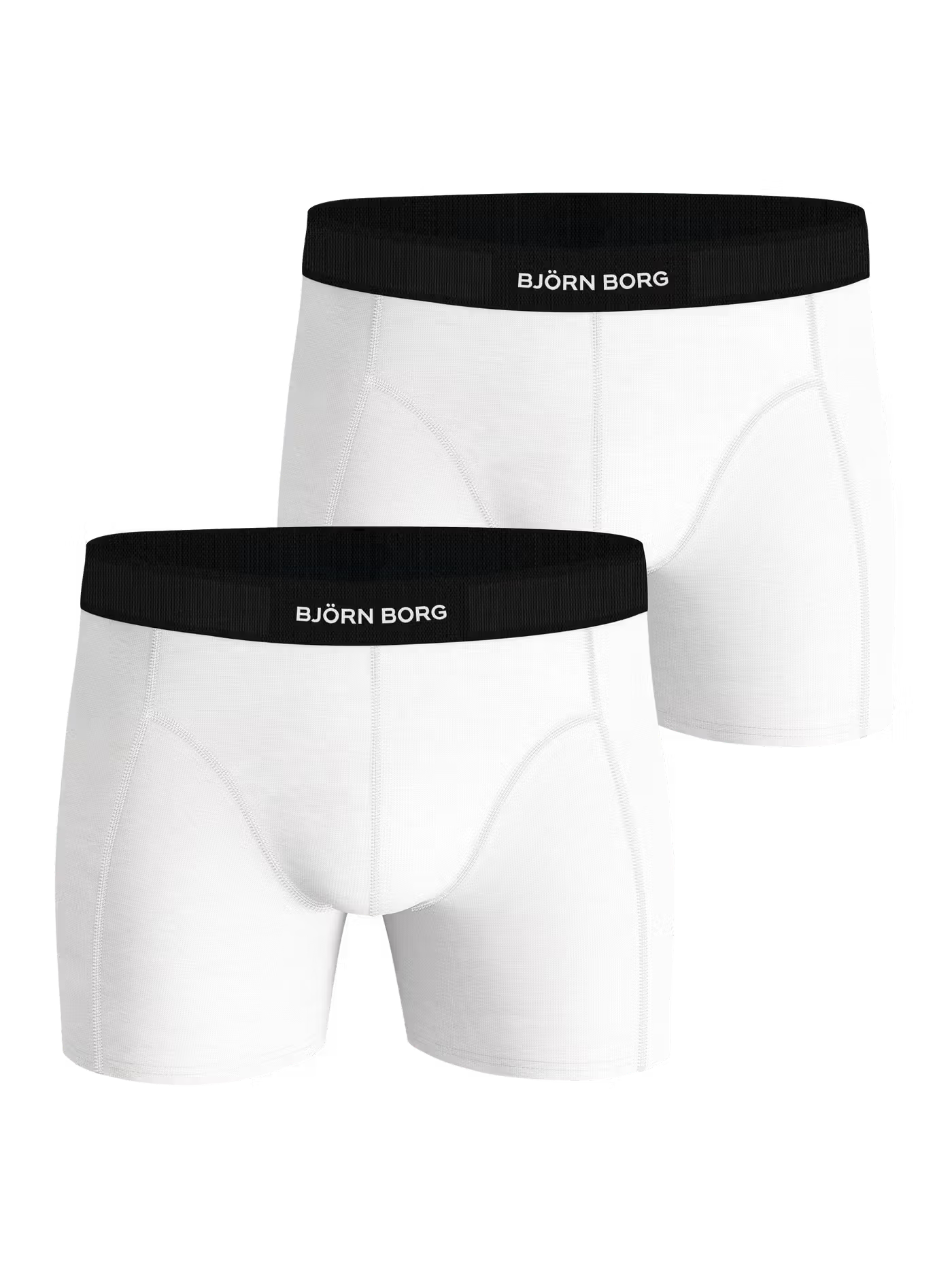 Björn Borg Cotton Stretch Boxer 2-pack - Black/White