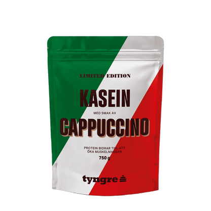 Tyngre Kasein – frukt, vanilje og kaffe – variant Cappuccino (750g)