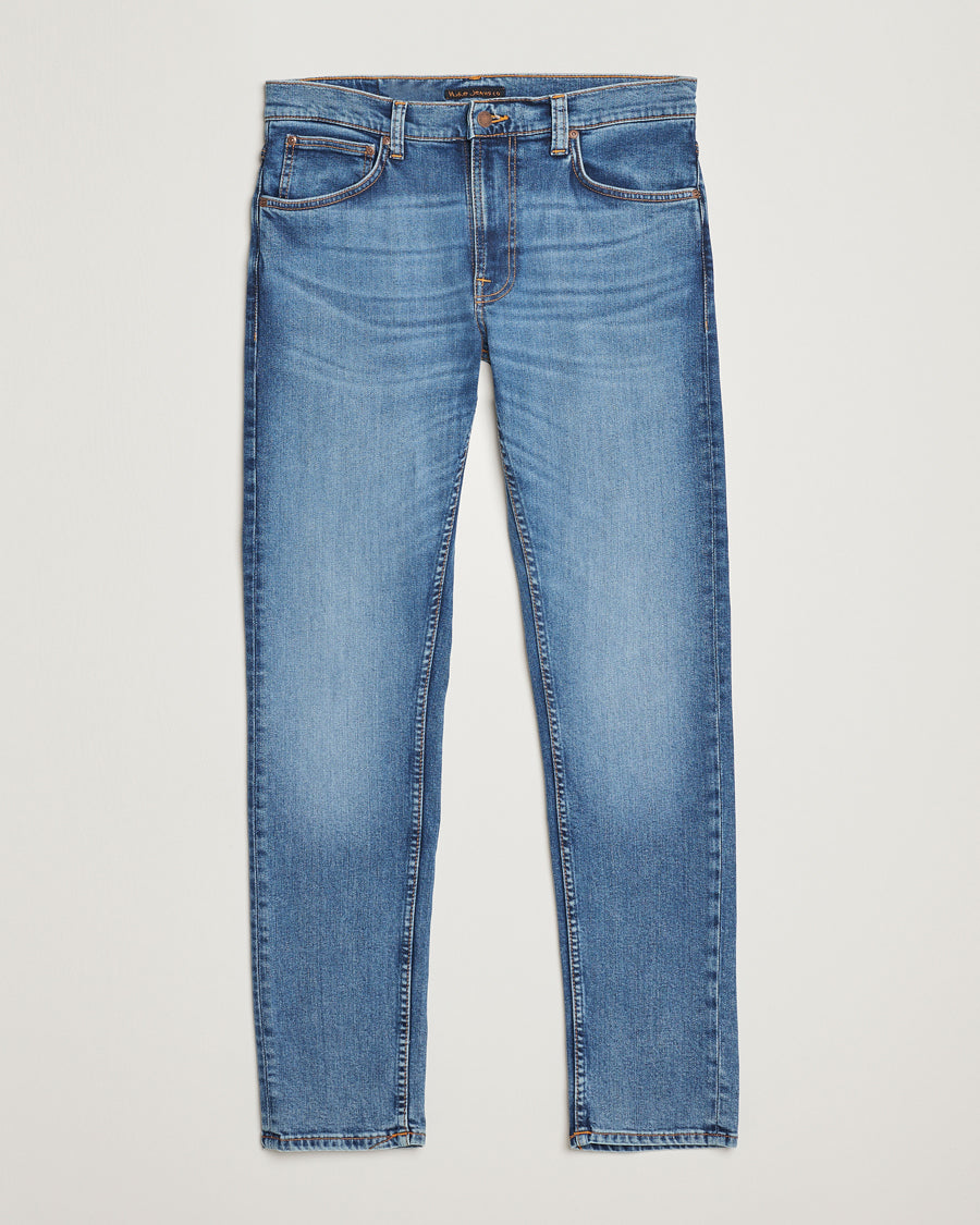 Nudie Jeans Lean Dean Jeans – Lost Orange – størrelse W36, lengde L34