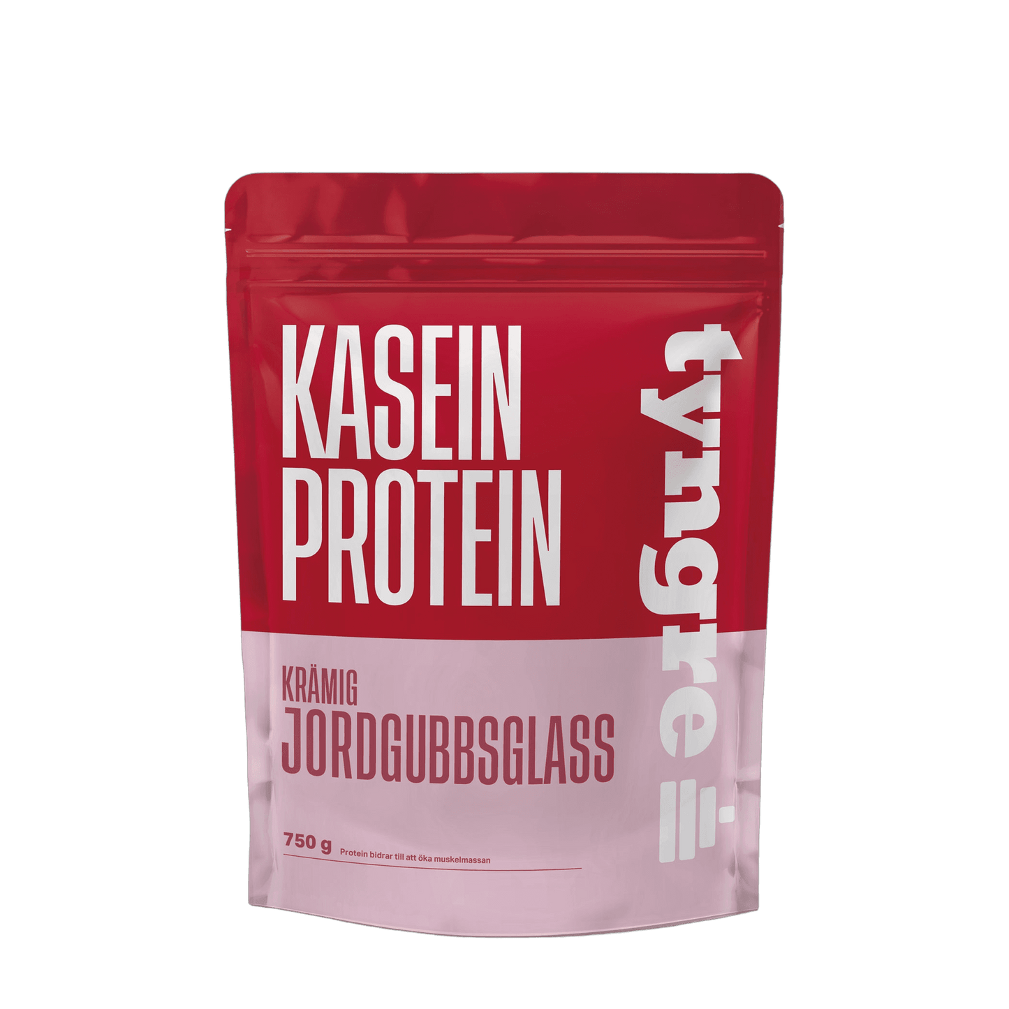 Tyngre Kasein – frukt, vanilje og kaffe – variant Kremet jordbæris (750g)