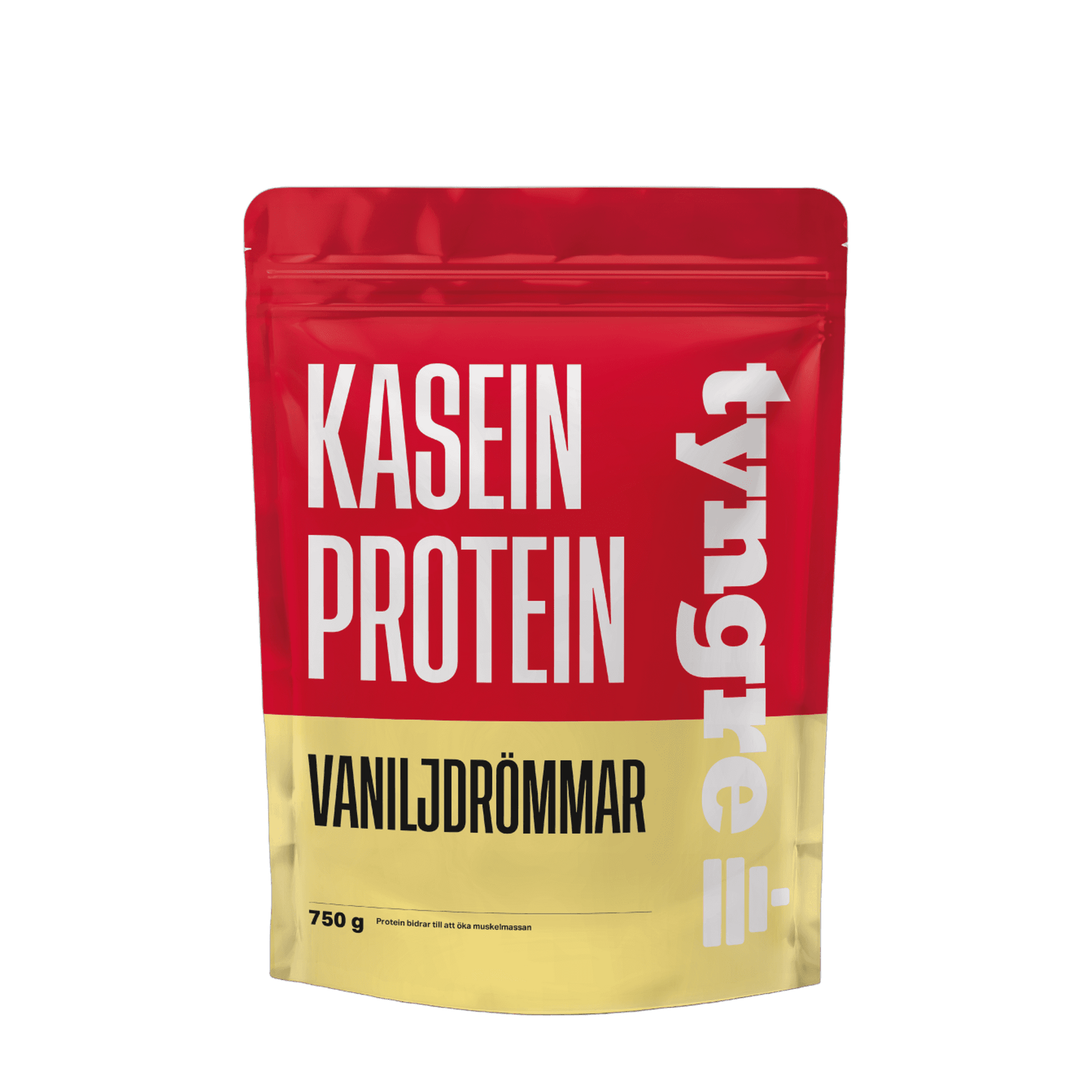 Tyngre Kasein – frukt, vanilje og kaffe – variant Vaniljeedrøm (750g)