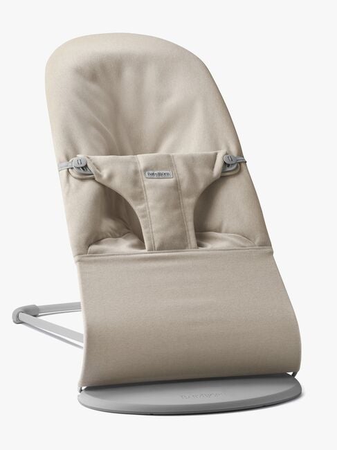 BabyBjörn Bliss Babysitter Vevd Mélange, lys beige