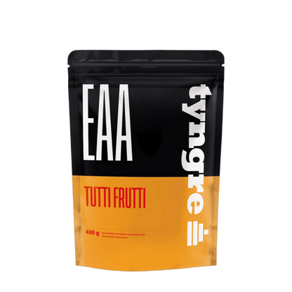 Tyngre Aminosyrer – BCAA og EAA – variant EAA – Tutti Frutti (400g)
