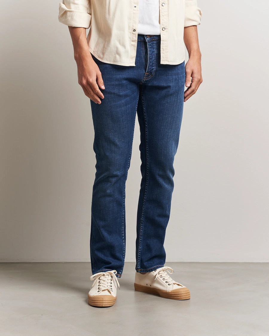 Nudie Jeans Grim Tim Jeans – Indigo Myth – Indigo Myth