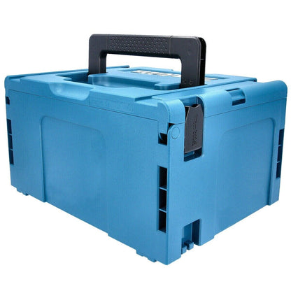 Makita 821551-8 MakPac Type 3 oppbevaringskoffert – 3‑pk, 396 x 296 x 210 mm – Sølv