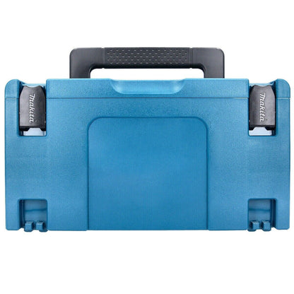 Makita 821551-8 MakPac Type 3 oppbevaringskoffert – 3‑pk, 396 x 296 x 210 mm – Sølv