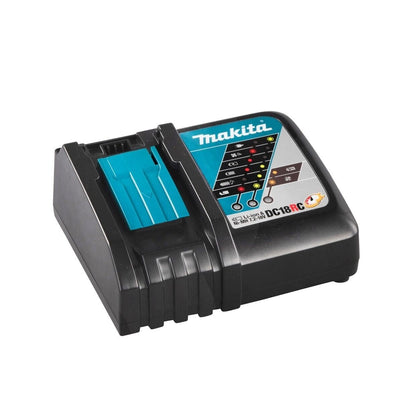 Makita DC18RC LXT 14,4/18 V Li‑ion hurtiglader 240 V – Gull