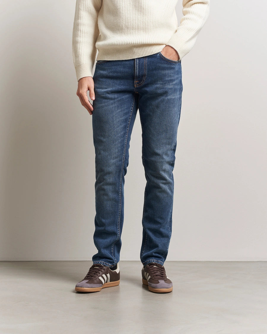 Nudie Jeans Lean Dean Jeans – Troubled Sea – Troubled Sea