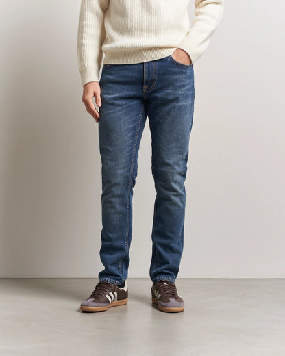 Nudie Jeans Lean Dean Jeans – Troubled Sea – Troubled Sea