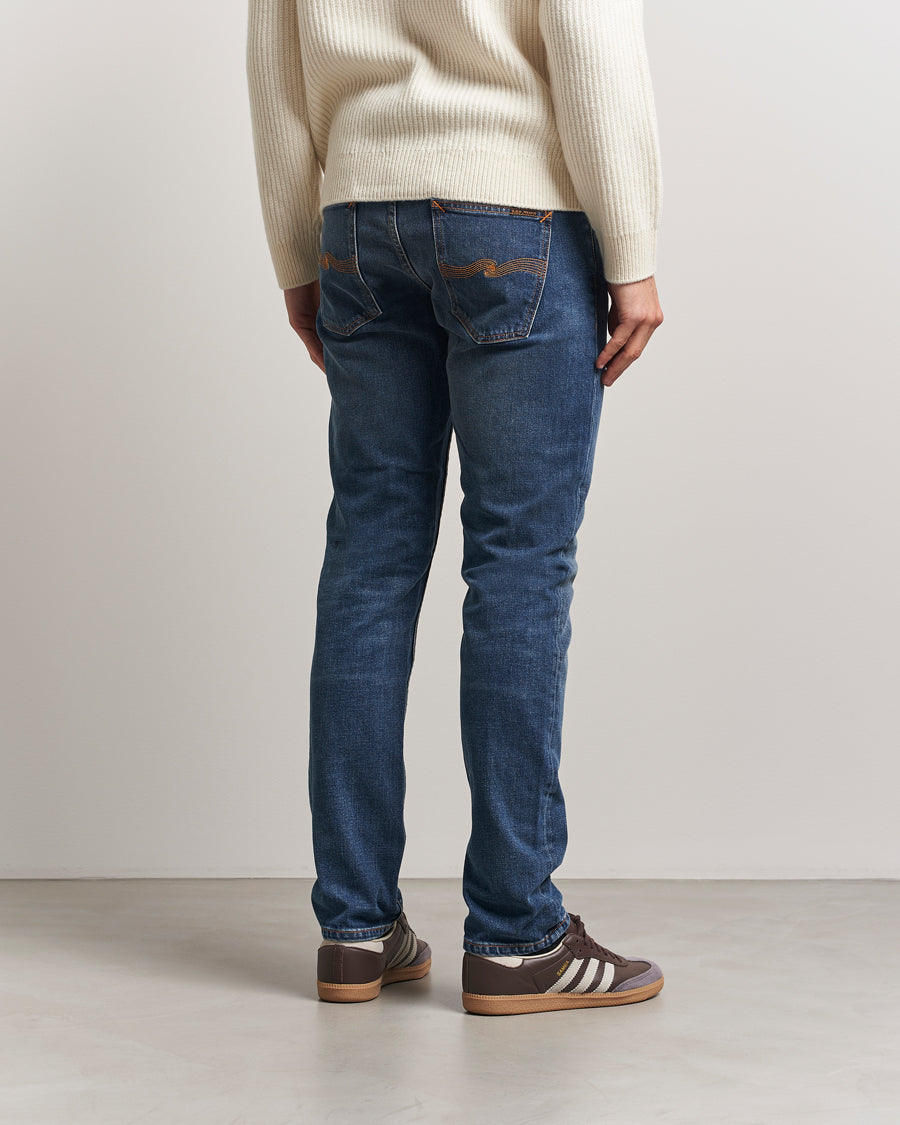 Nudie Jeans Lean Dean Jeans – Troubled Sea – Troubled Sea