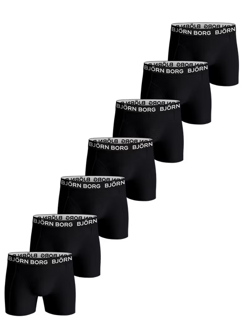 Björn Borg Sports Microfiber Boxers 5-pack - Black