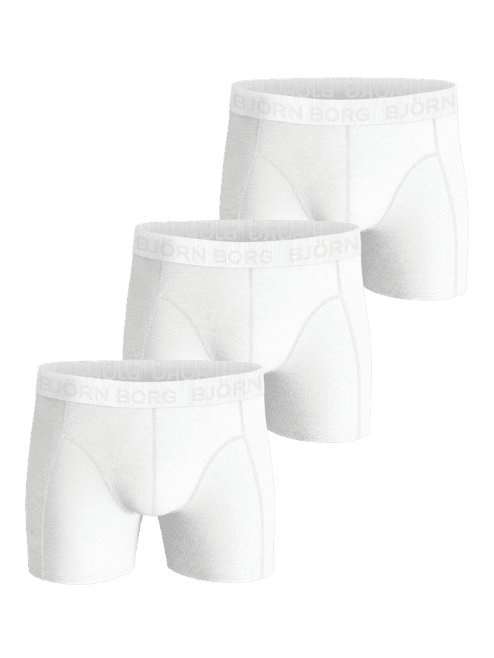 Björn Borg Organic Cotton Stretch Boxer 3-pack - Multi - Multi - XXL