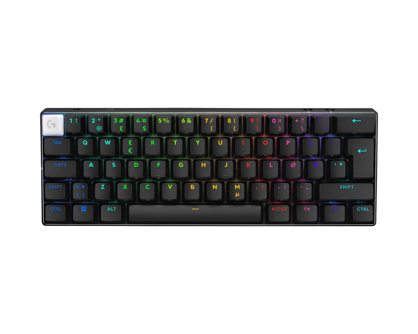 Logitech G PRO X 60 Lightspeed Trådløst Gaming Tastatur - Svart