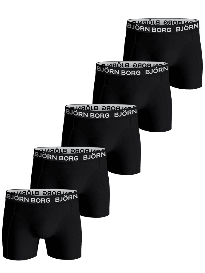 Björn Borg Cotton Stretch Boxer 5-pack - Multi - Multi - XXL
