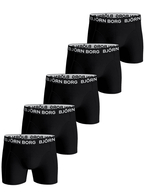 Björn Borg Cotton Stretch Boxer 5-pack - Multi - Multi - XXL