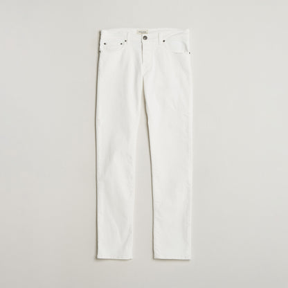 Jacob Cohën Bard Slim Fit Bull-stretchjeans – hvit – produktbilde