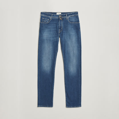 Jacob Cohën Bard Slim Fit superstretchjeans – lys vintage – produktbilde