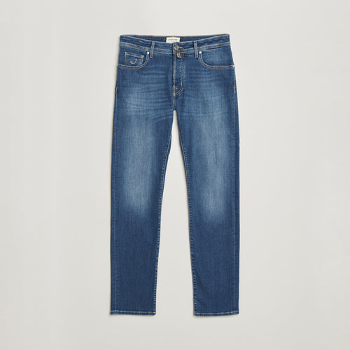 Jacob Cohën Bard Slim Fit superstretchjeans – lys vintage – produktbilde