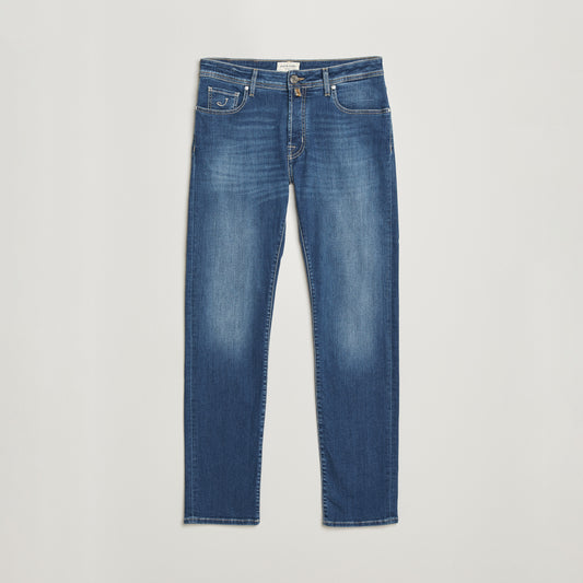 Jacob Cohën Bard Slim Fit superstretchjeans – lys vintage – produktbilde