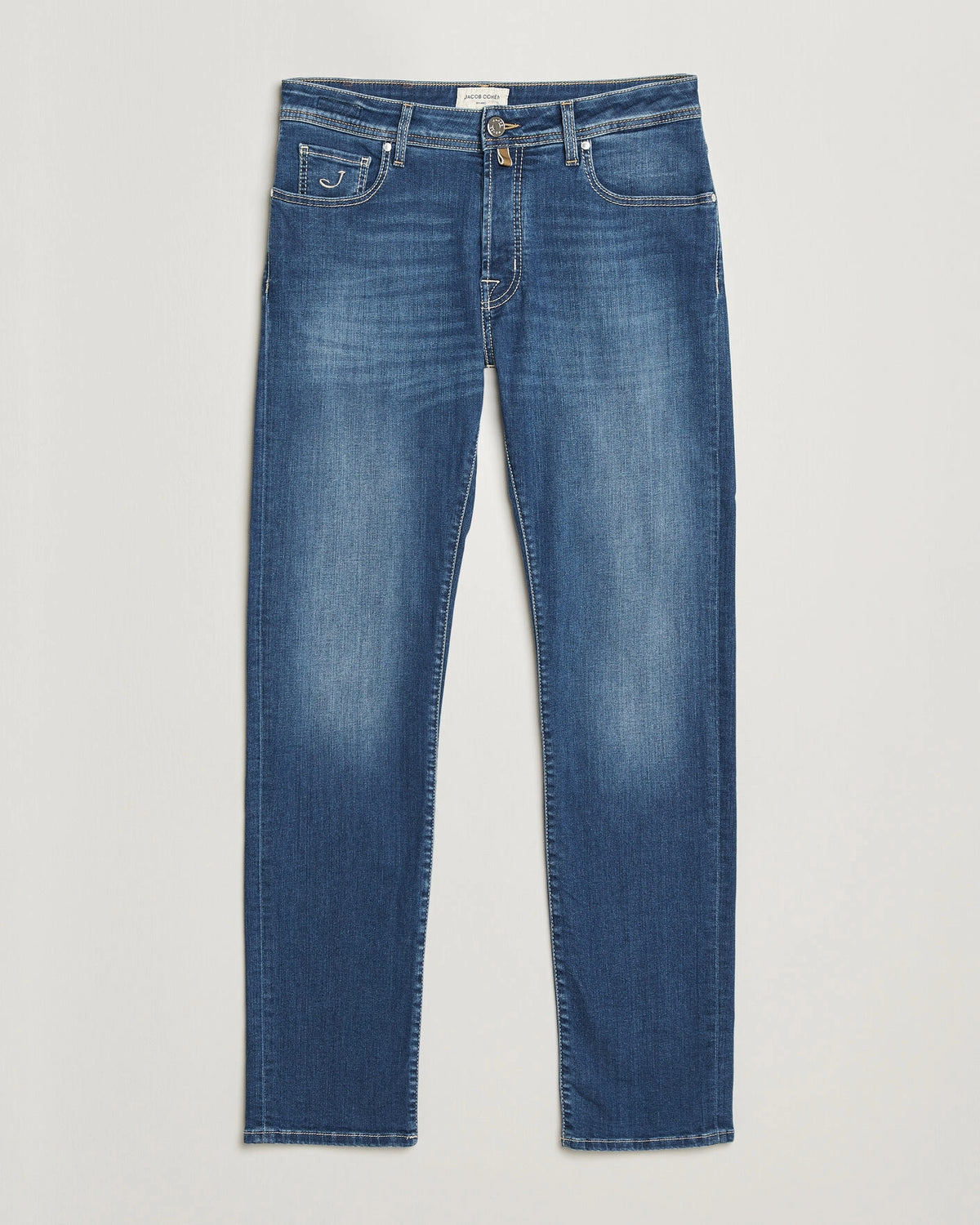 Jacob Cohën Bard Slim Fit superstretchjeans – lys vintage – detaljbilde 2