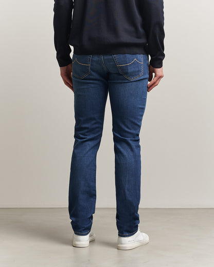 Jacob Cohën Nick Slim Fit superstretchjeans – medium vintage – detaljbilde 5