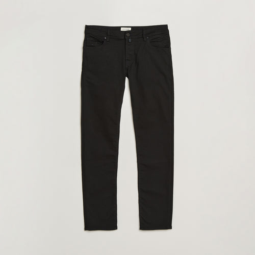Jacob Cohën Nick Slim Fit stretchjeans Stay Black – skyllesvart – produktbilde