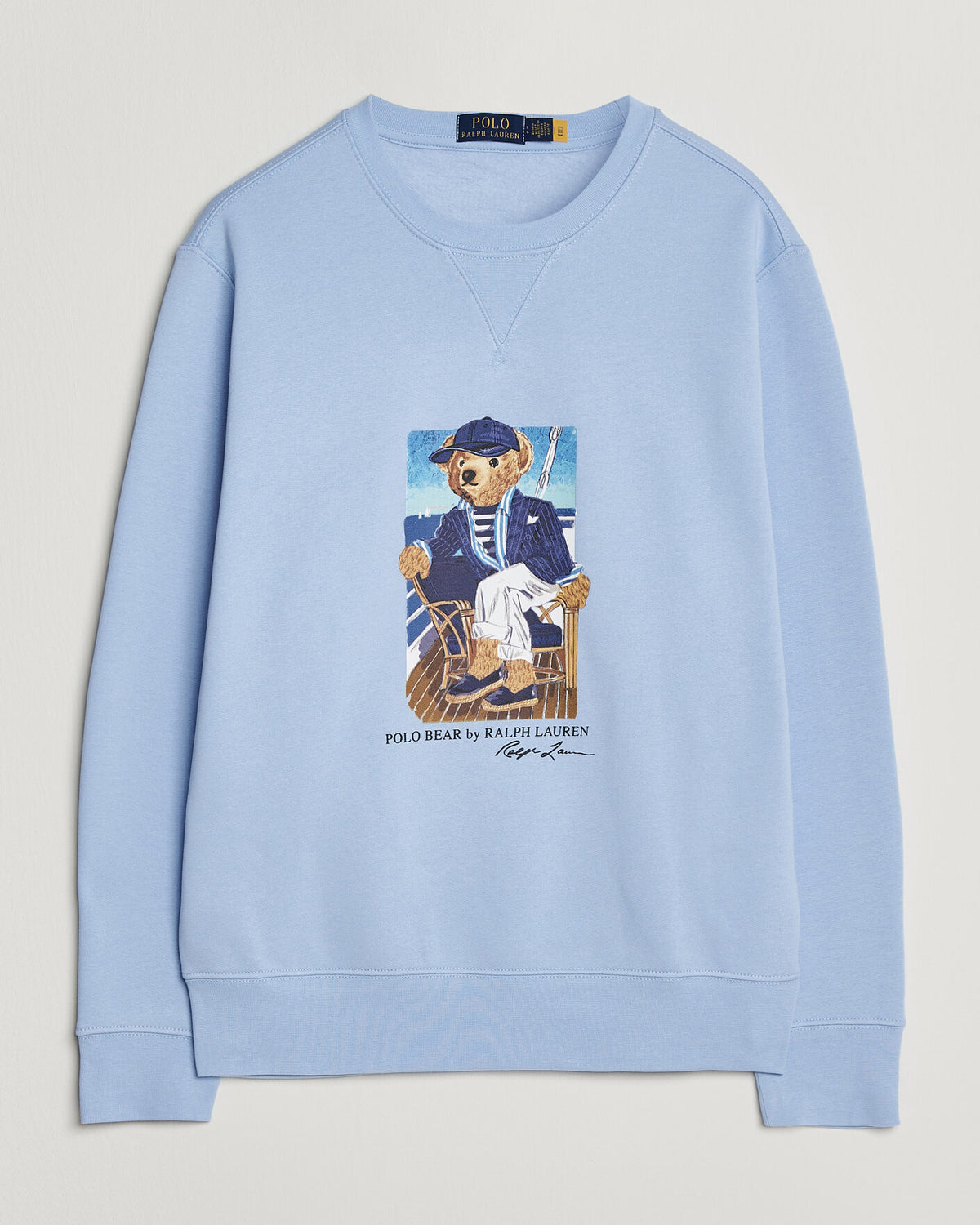 Polo Ralph Lauren Newport Bear Sweatshirt i kontorblå, produktbilde 1