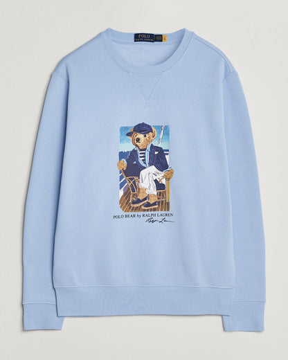 Polo Ralph Lauren Newport Bear Sweatshirt i kontorblå, produktbilde 1