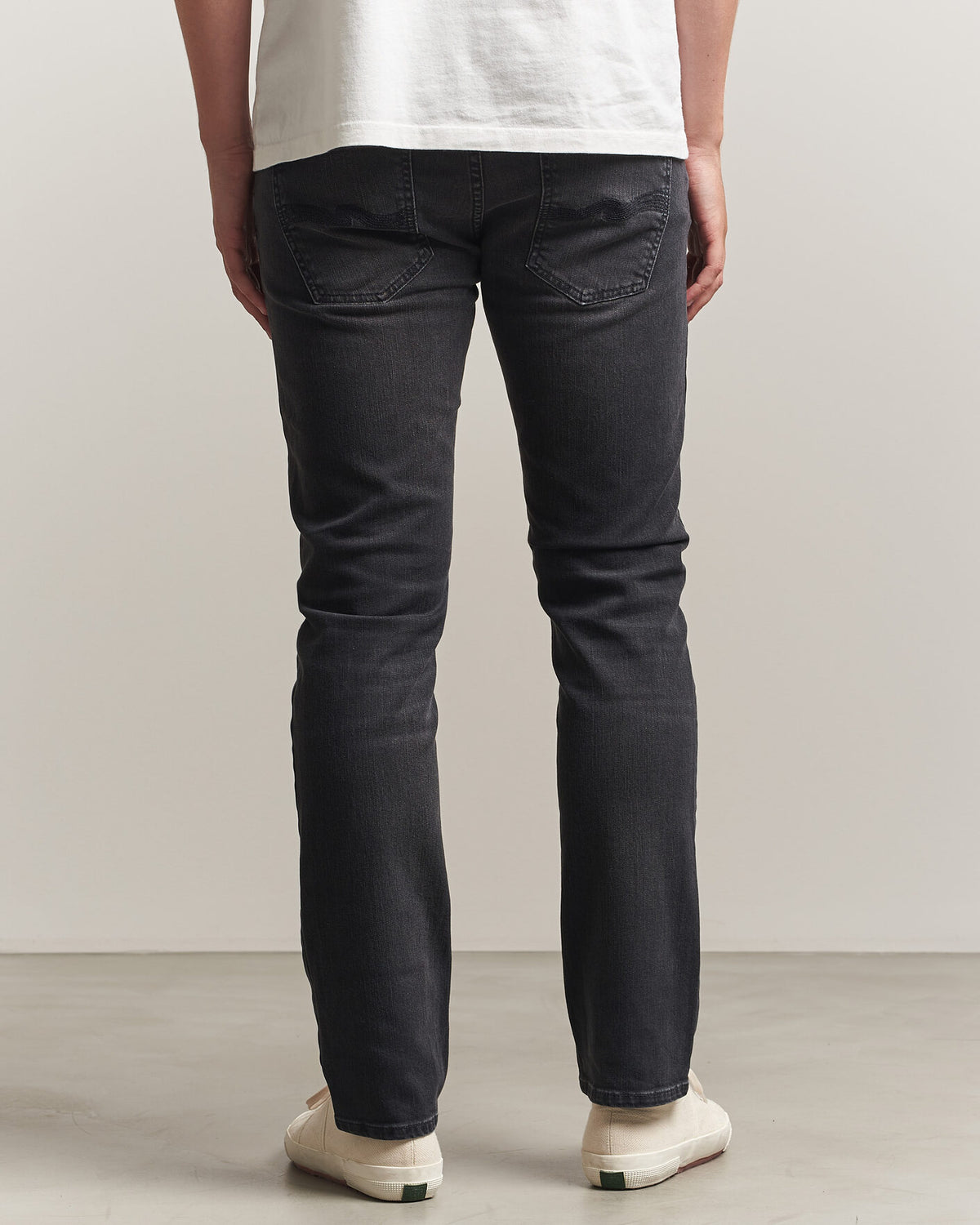 Nudie Jeans Grim Tim Jeans – Black Mist – Black Mist