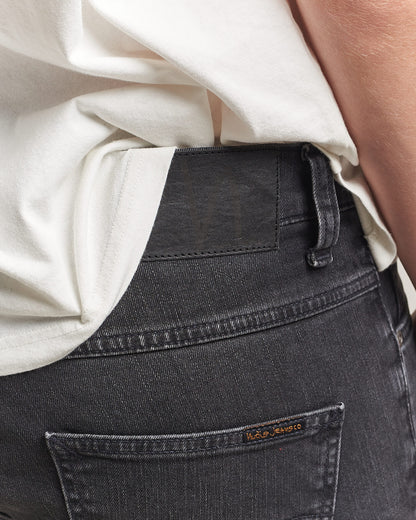 Nudie Jeans Grim Tim Jeans – Black Mist – Black Mist